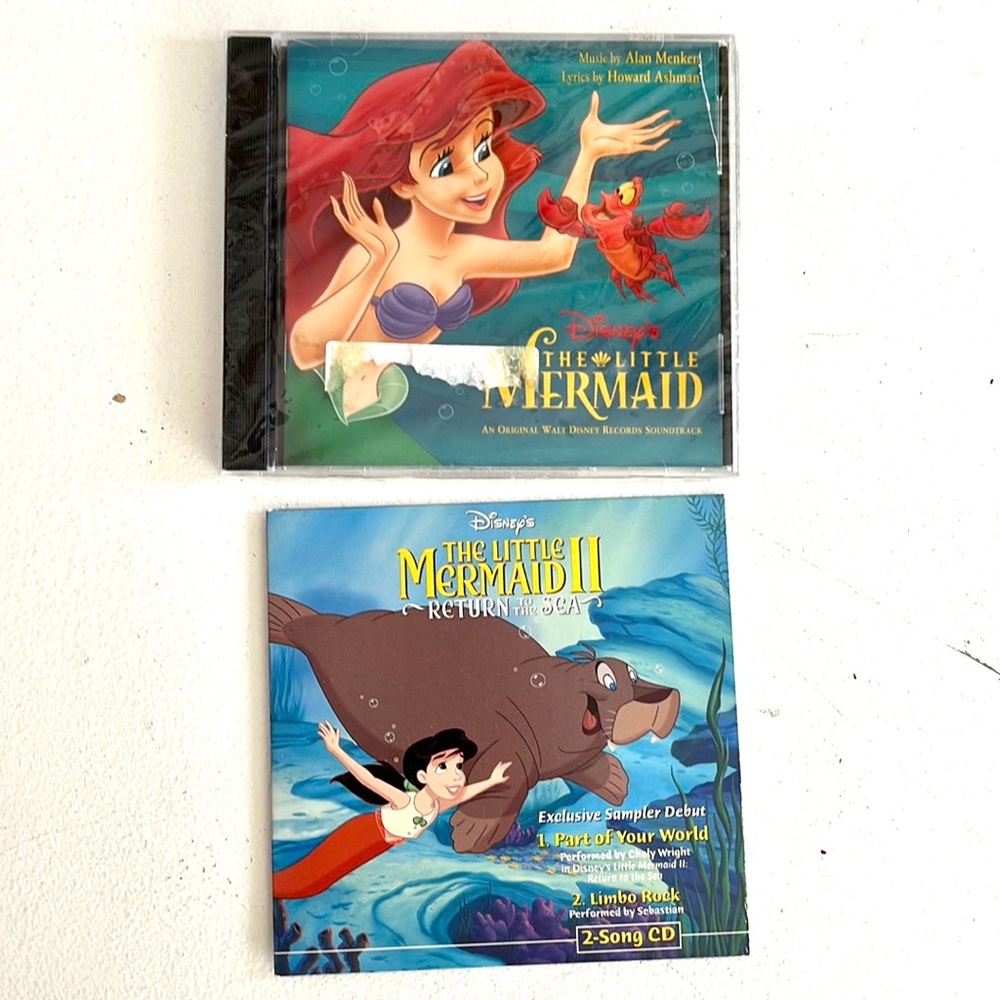 Little Mermaid Soundtrack CD bundle